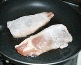 A picture of step 1 of Rich Pork Steak.