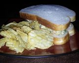 A picture of step 1 of Kim's Chicken Salad.