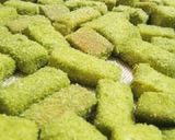 A picture of step 4 of Japanese-Flavored Bread Crusts - Matcha Milk Rusk.