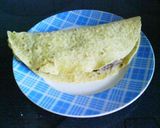 A picture of step 4 of Mexican-Style Tortillas and Bean Dip.