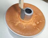 A picture of step 10 of Melt-In-Your-Mouth Chiffon Cake.