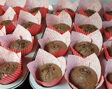 Foto del paso 4 de la receta: Magdalenas con relleno de chocolate negro y coco