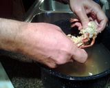 A picture of step 6 of Sauteed Lobster.