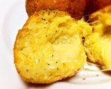 A picture of step 8 of Saffron Arancini.