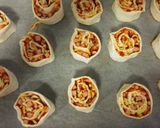 A picture of step 5 of Pizza Pinwheels.