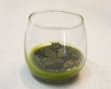 A picture of step 4 of Ume and Shiso Leaf Genovese Pasta.