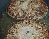 A picture of step 3 of Direct from a Steak Chef - Wrapped Tofu Burgers.