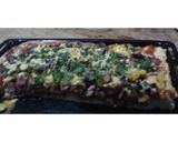 A picture of step 12 of Sausage, ham & pineapple pizza #author marathon.