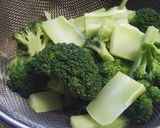 A picture of step 1 of ＊Broccoli and Chicken Cheese Bake＊.
