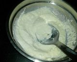 A picture of step 2 of Sabudana and Suji Chilla.