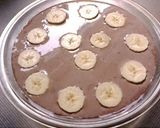 A picture of step 4 of Chocolate-Flavored Banana Clafouti.