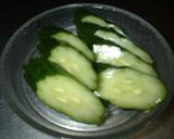 A picture of step 5 of Shio-Koji Pickles.