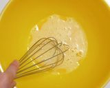 A picture of step 1 of Easy Matcha Pudding.