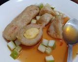 Foto langkah ke 7 dari resep Pempek Dos Lembut Takaran Gelas.