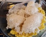 A picture of step 7 of BFR (Bacon Fried Rice).