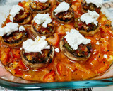 Foto del paso 6 de la receta: Champiñones rellenos con taquitos de jamón serrano