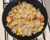 Foto langkah ke 11 dari resep Makanan AnakNasi Goreng Ayam Wortel.