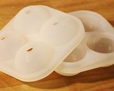 A picture of step 4 of Water Drop Shingen Mochi.