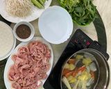 Hình bước làm 4 của món Bê thui nhúng dấm