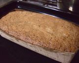 A picture of step 8 of Savory Black Tea Pound Cake.