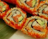 A picture of step 4 of California Roll.