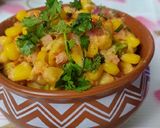 चीज़ कॉर्न चाट (cheese corn chaat recipe in Hindi) रेसिपी चरण 3 फोटो