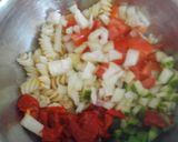 A picture of step 4 of My Tasty Pasta Salad 😉😊.