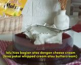 Foto langkah ke 7 dari resep Red Velvet Tanpa Terigu (No Mixer, Bisa Oven/Kukus).