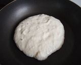 A picture of step 3 of Soft Fluffy Whey Pancakes.