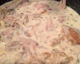 A picture of step 3 of Turkey and Dumplings Pot Pie.