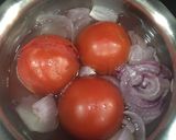 A picture of step 3 of Paneer stutted kofta curry.