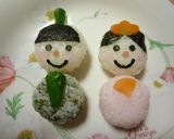 A picture of step 6 of Children Love These! Decorative Hina Doll Temarizushi.