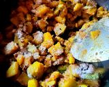 भंडारे वाला खट्टा मीठा स्वादिष्ट कद्दू (bhandare wala khatta mitha kaddu recipe in hindi) रेसिपी चरण 3 फोटो