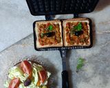 Une image de l'étape 6 de Toast antigaspillage 🥪accompagné de salade.