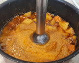 Foto del paso 9 de la receta: Albóndigas de pavo en salsa de calabaza, manzana y nueces