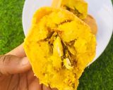 A picture of step 4 of Stuffed yam balls.