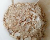A picture of step 1 of Baobab milk shake drink.