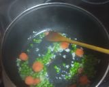 Foto del paso 2 de la receta: Arroz con chocos y mejillones con alioli