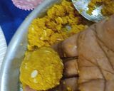 A picture of step 9 of Homemade Motichoor laddu (without maker machine) 💛😋.