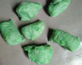 Foto langkah ke 3 dari resep Bakpao Pisang Pandan.