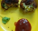 A picture of step 6 of Mix-vegetable cutlet.