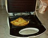 A picture of step 6 of Mixed flour quesadilla.