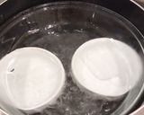 A picture of step 5 of Raisin yogurt steamed cake - kids will love it!.