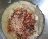 A picture of step 2 of Mash daal Dahi barey.