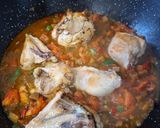 Foto del paso 4 de la receta Pollo con samfaina