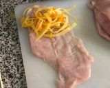 Foto del paso 4 de la receta: “Pollitos primavera”. Pechugas de pollo rellenas de verdura al horno
