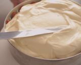 A picture of step 18 of Christmas ☆ Strawberry and White Chocolate Mousse Cake.