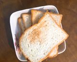 Hình bước làm 3 của món Sandwich ốp la