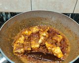 A picture of step 8 of PANEER with COCONUT MILK..