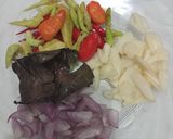 Foto langkah ke 1 dari resep Asem-Asem Kambing.